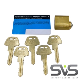 Wkładka Skandynawska ASSA P600, 5 kluczy